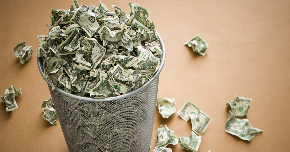 Top 10 Things People Waste Their Money On